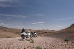 Marokko, Atlas, Motorrad